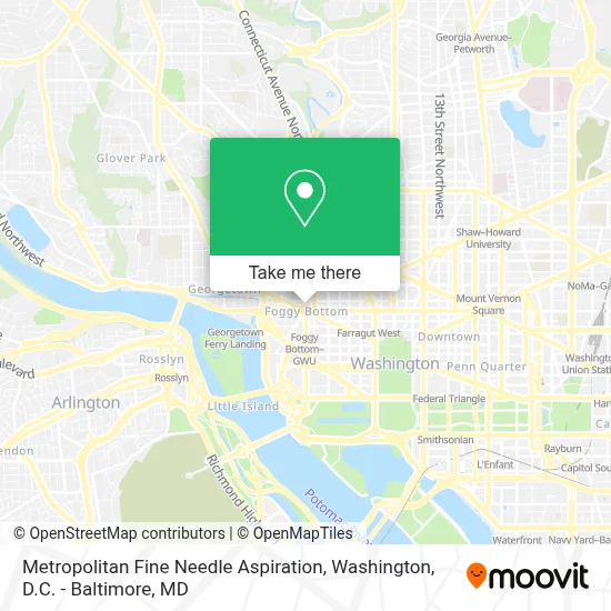 Metropolitan Fine Needle Aspiration map