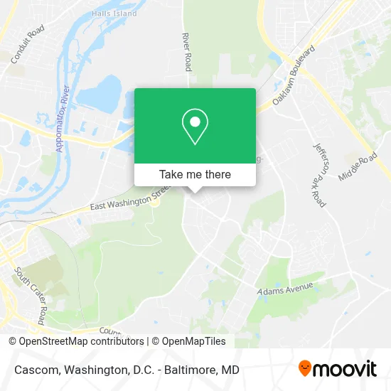 Cascom map