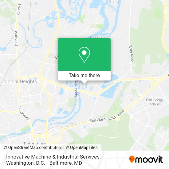 Innovative Machine & Industrial Services map