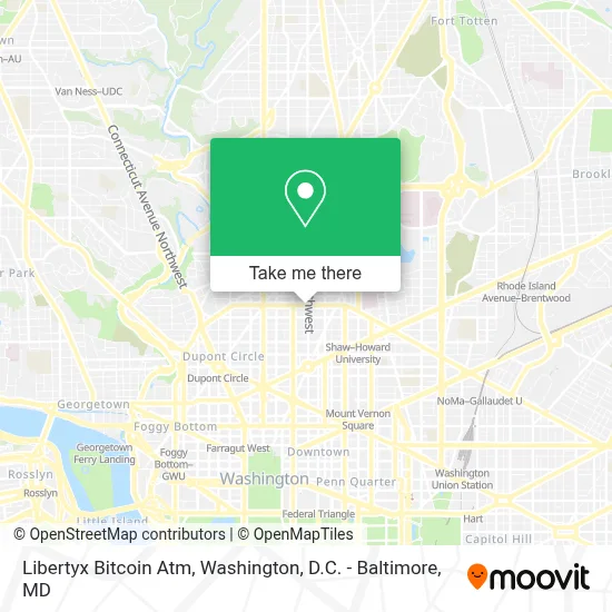 Libertyx Bitcoin Atm map