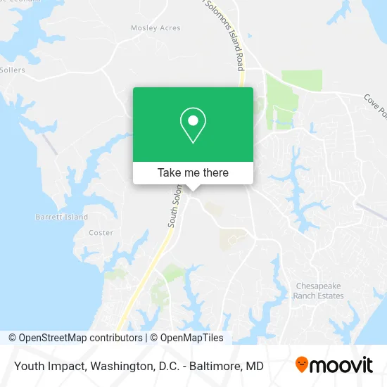 Youth Impact map