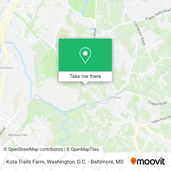 Kota Trails Farm map