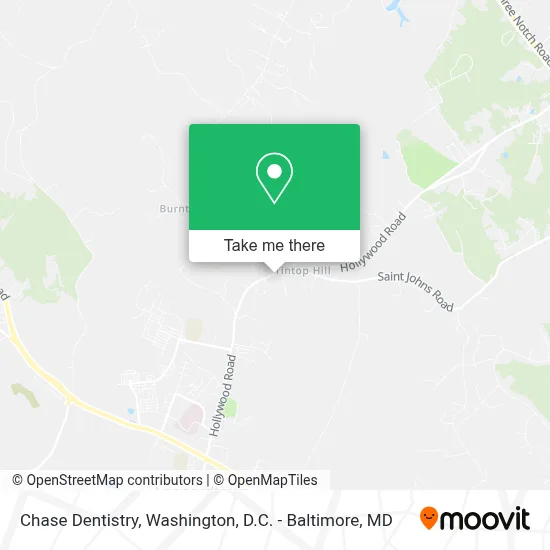 Chase Dentistry map