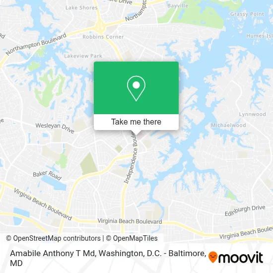 Amabile Anthony T Md map