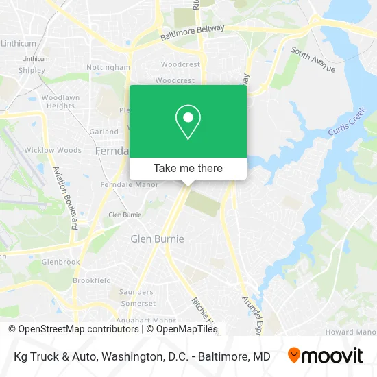 Kg Truck & Auto map