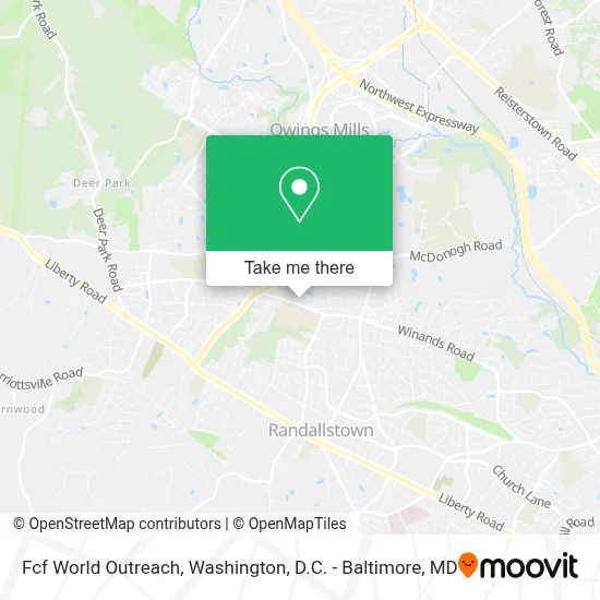 Fcf World Outreach map
