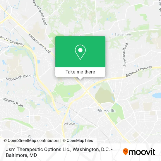 Jsm Therapeutic Options Llc. map