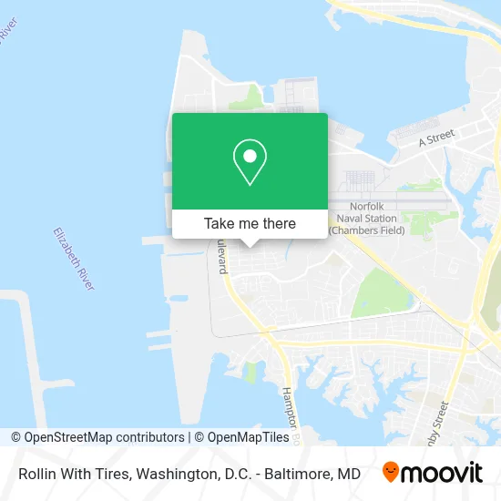 Rollin With Tires map