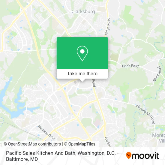 Pacific Sales Kitchen And Bath map