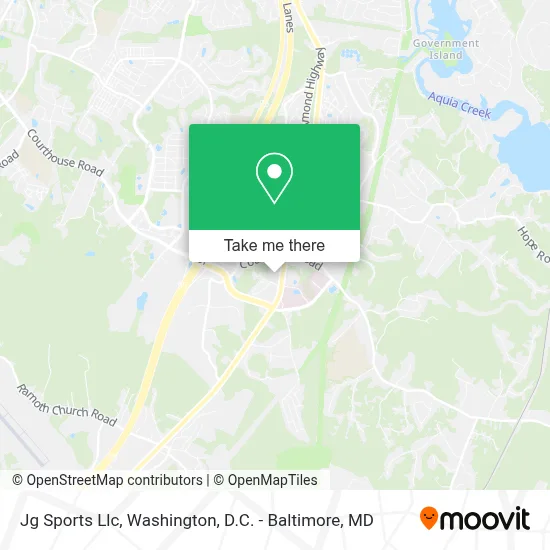 Jg Sports Llc map