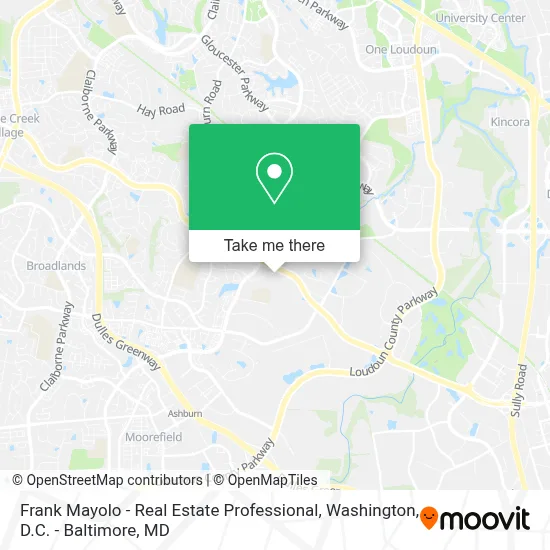 Frank Mayolo - Real Estate Professional map