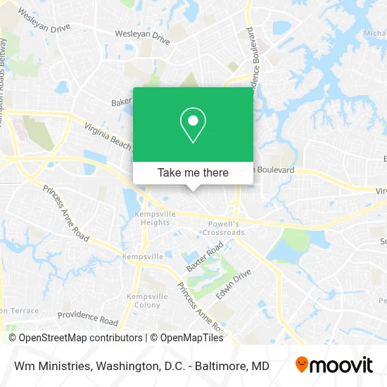 Wm Ministries map