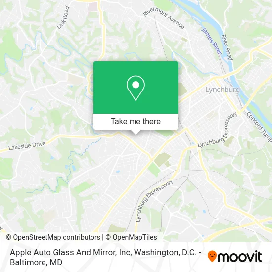 Apple Auto Glass And Mirror, Inc map