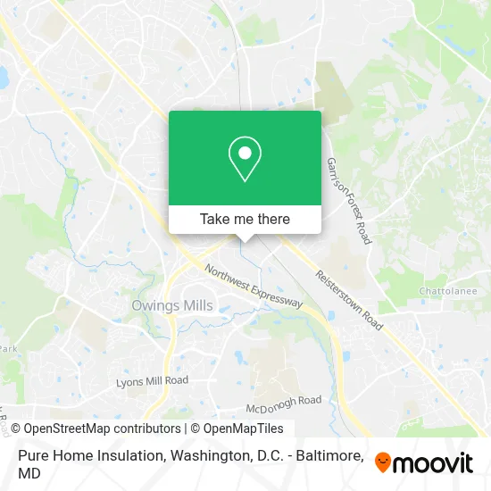 Pure Home Insulation map