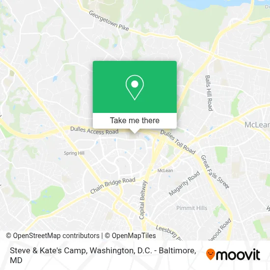 Steve & Kate's Camp map