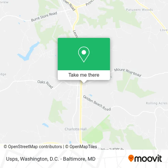 Usps map