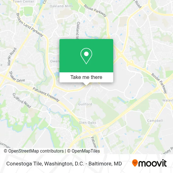 Conestoga Tile map