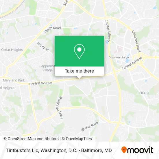 Tintbusters Llc map