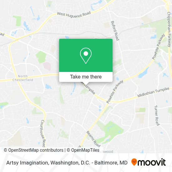Artsy Imagination map