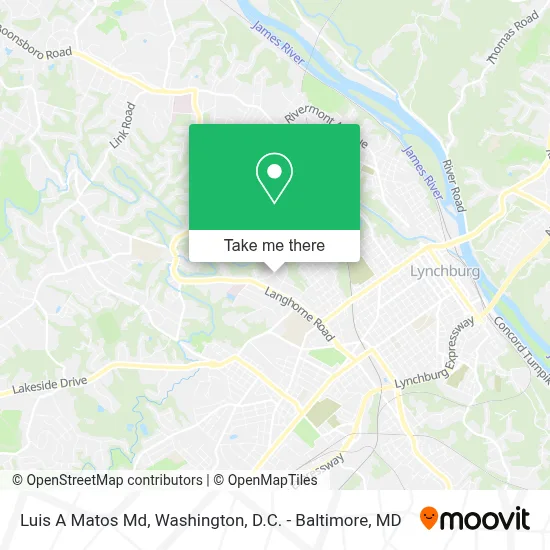 Luis A Matos Md map