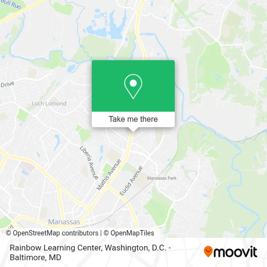 Rainbow Learning Center map