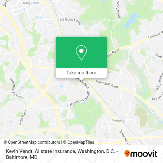 Kevin Vendt: Allstate Insurance map