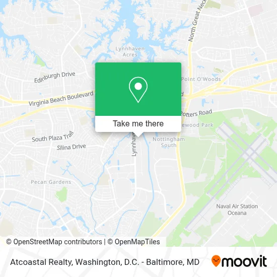 Atcoastal Realty map