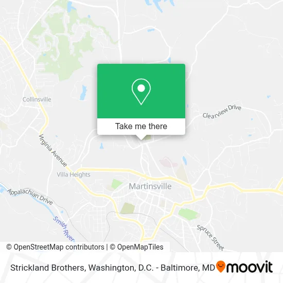 Strickland Brothers map