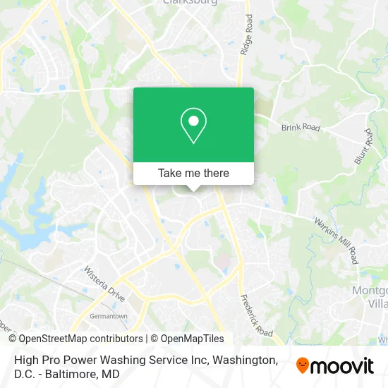 High Pro Power Washing Service Inc map