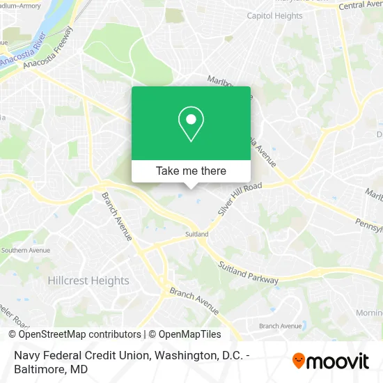 Navy Federal Credit Union map