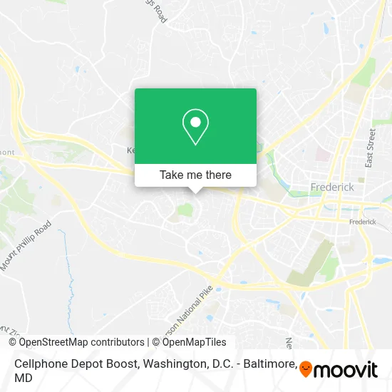Cellphone Depot Boost map