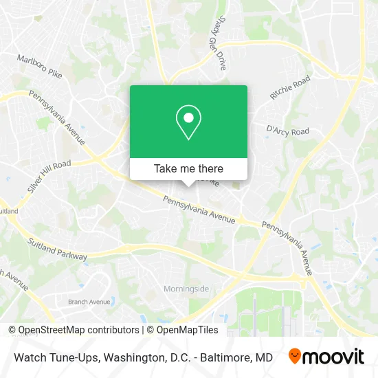 Watch Tune-Ups map