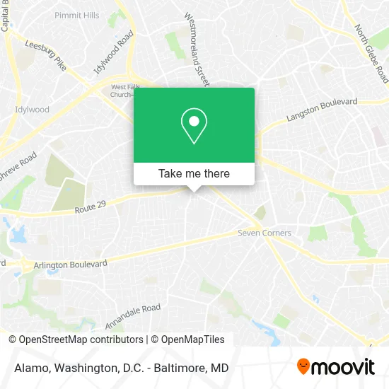 Alamo map