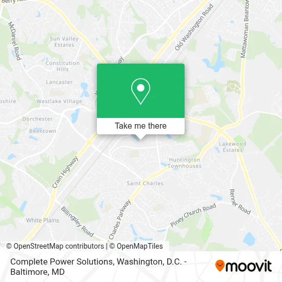 Complete Power Solutions map