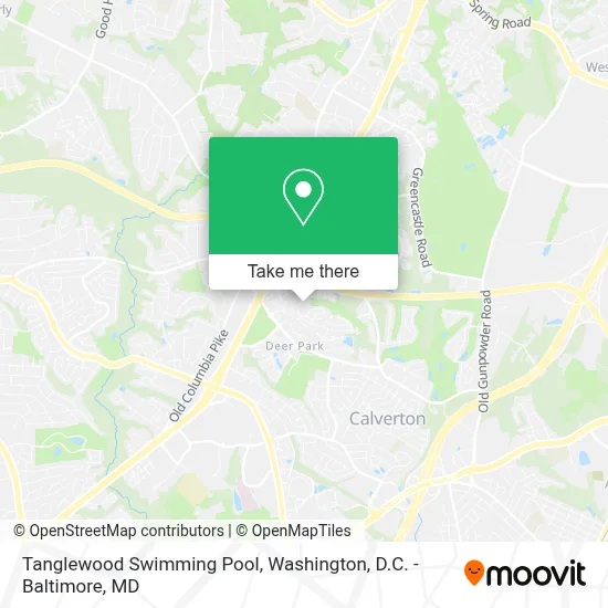 Tanglewood Swimming Pool map