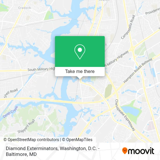 Diamond Exterminators map
