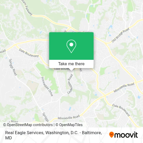 Real Eagle Services map