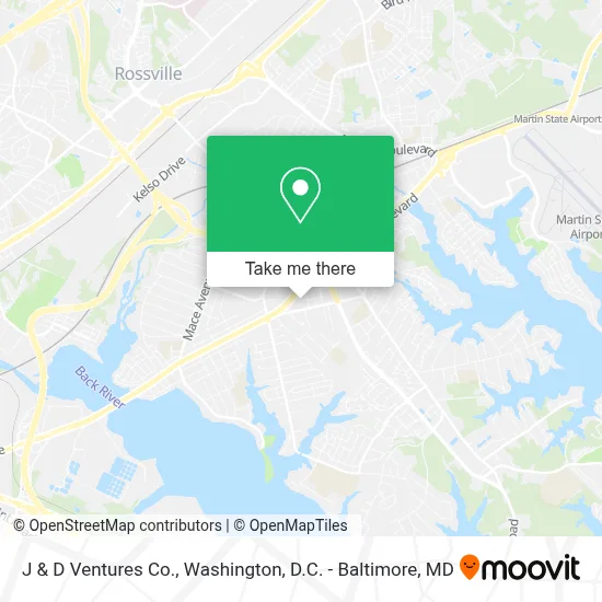 J & D Ventures Co. map