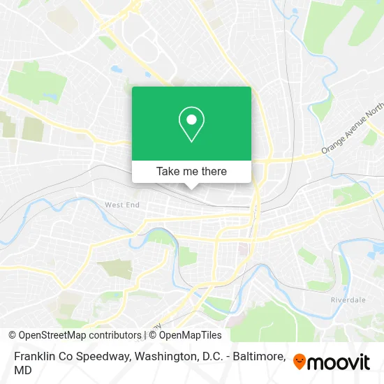 Franklin Co Speedway map