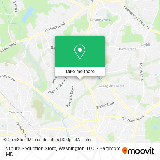 \Tpure Seduction Store map