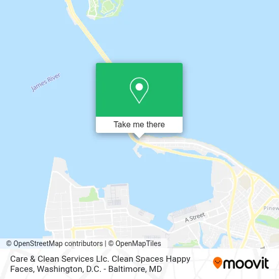 Care & Clean Services Llc. Clean Spaces Happy Faces map