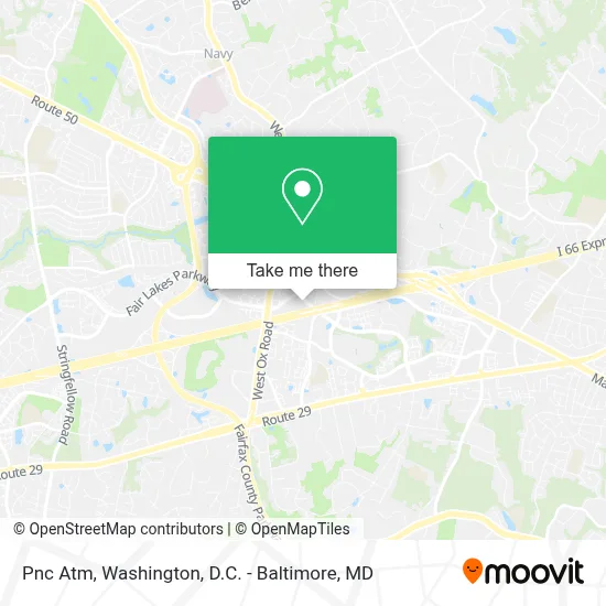 Pnc Atm map