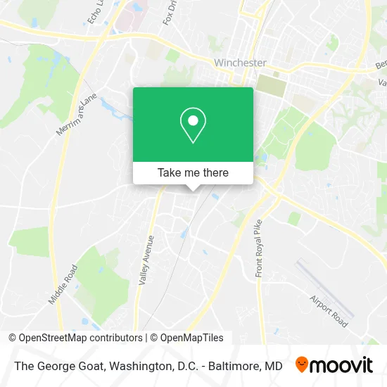 The George Goat map