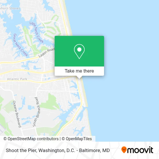 Shoot the Pier map