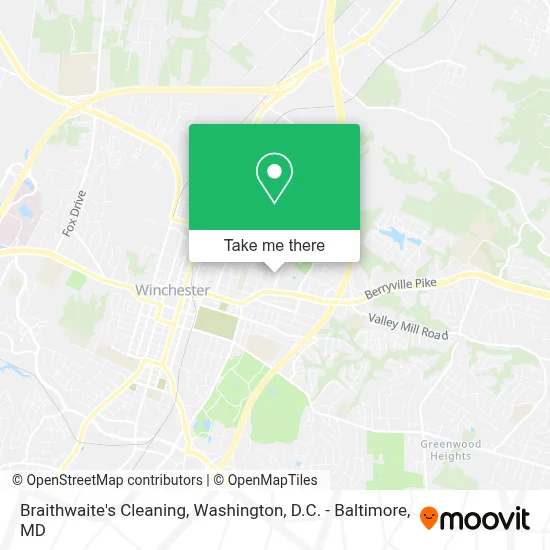 Braithwaite's Cleaning map