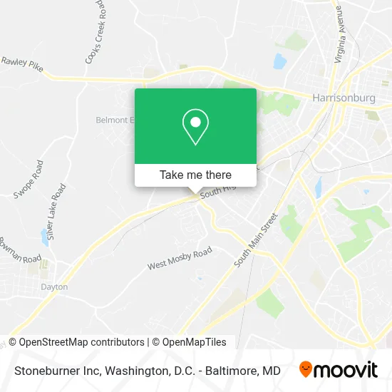 Stoneburner Inc map