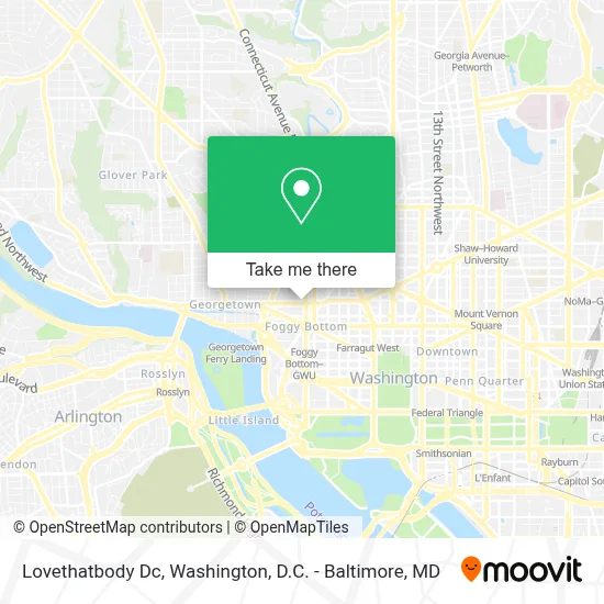 Lovethatbody Dc map