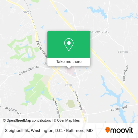 Sleighbell 5k map