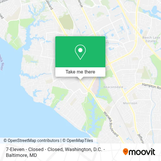 7-Eleven - Closed - Closed map