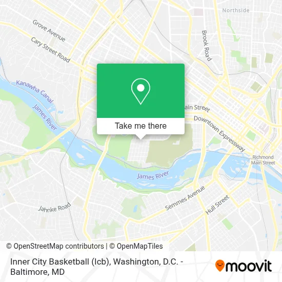 Inner City Basketball (Icb) map